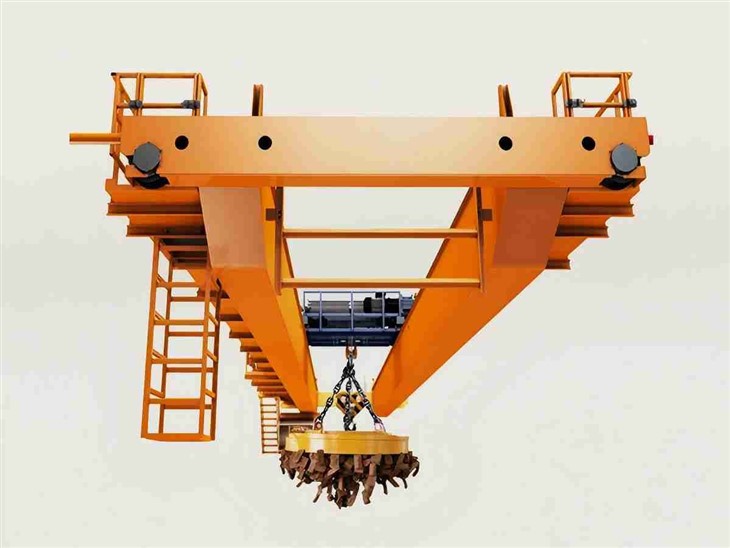 Crane With A Magnet