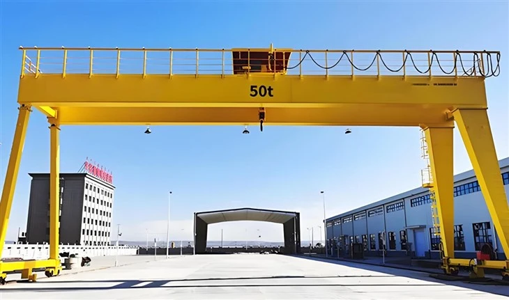 Double Girder Mobile Travelling Gantry Crane With For Industrial Factory best