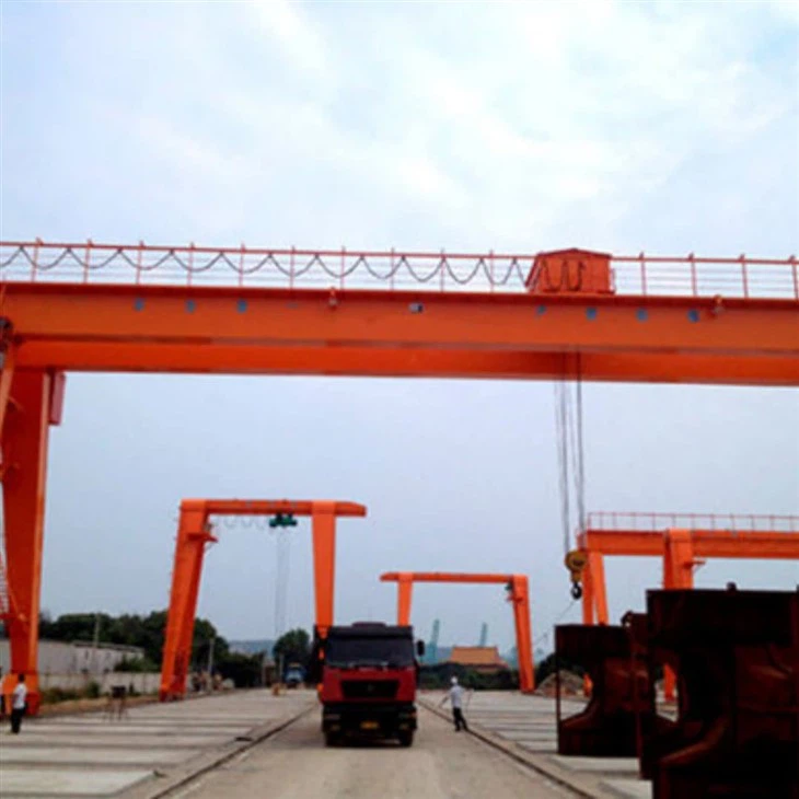 Double Girder Rail Mounted Goliath Crane