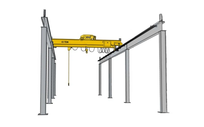 free standing bridge crane(2)