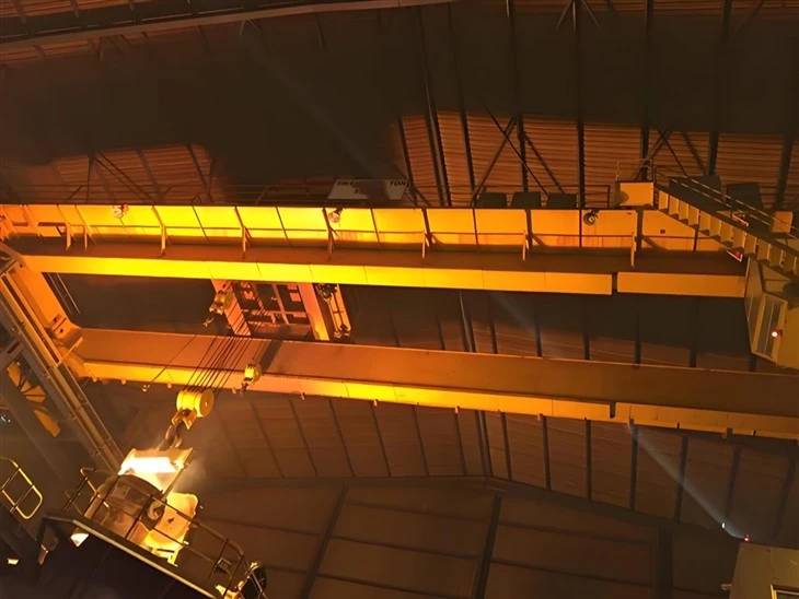 Metal Casting Ladle Overhead Crane