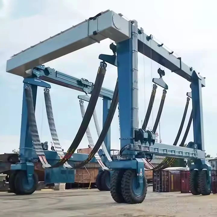 Small Boat Lifting Gantry Crane