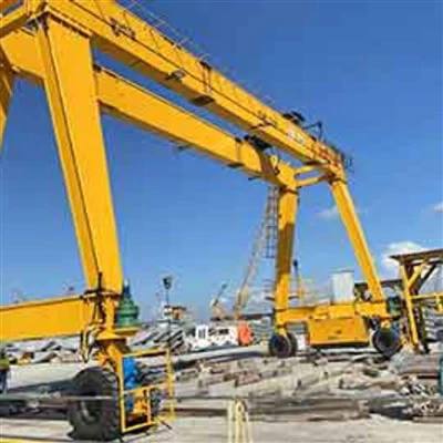 15t Ganda Girder Rail Mounted Gantry Crane