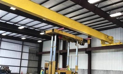 Pabrik Desain Lanjutan Gunakan Single Beam Bridge Crane