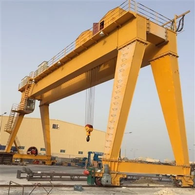 Double Girder Rail Mounted Goliath Crane