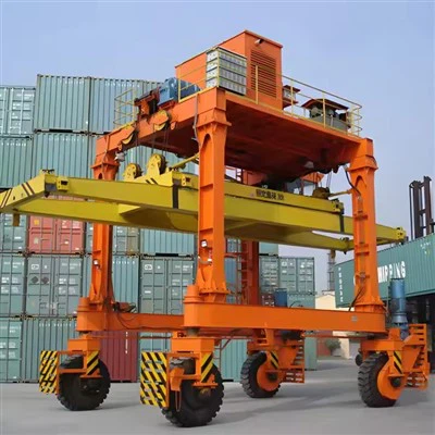 Crane gantry ban karet