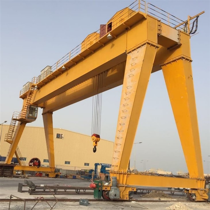 Derek Gantry Balok Ganda Roda Baja 20 Ton